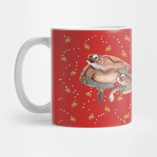 Turtles To Love Again in Pink Mug